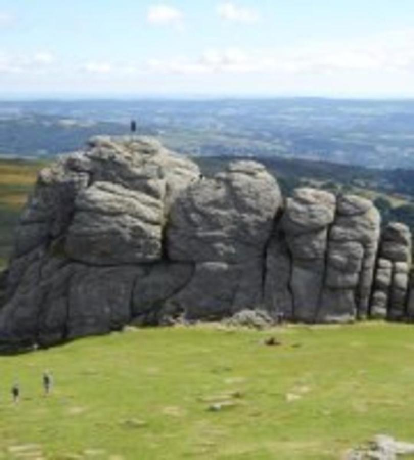 Retro Private Lodge With Hot Tub Nr Dartmoor Newton Abbot Bagian luar foto