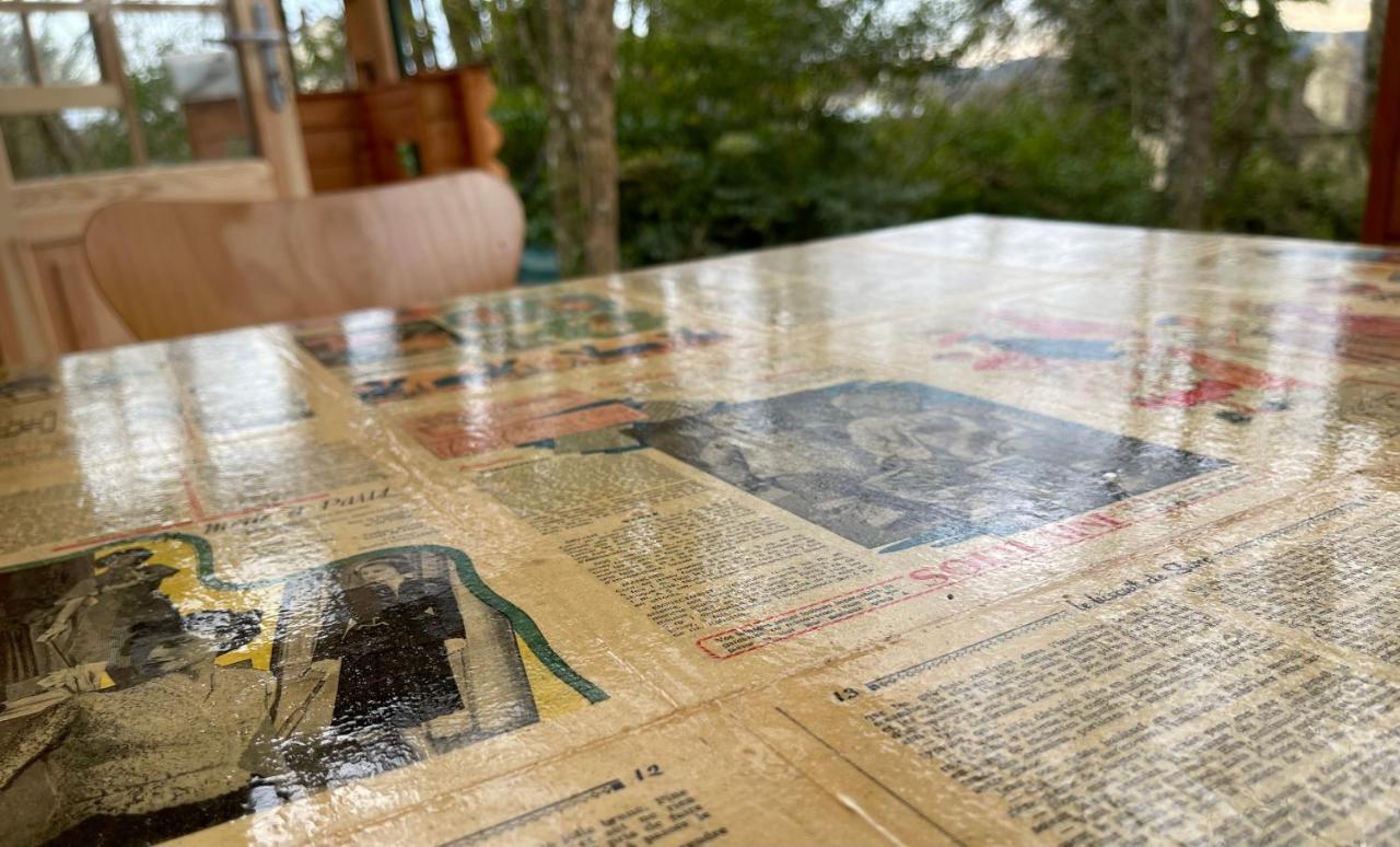 Retro Private Lodge With Hot Tub Nr Dartmoor Newton Abbot Bagian luar foto