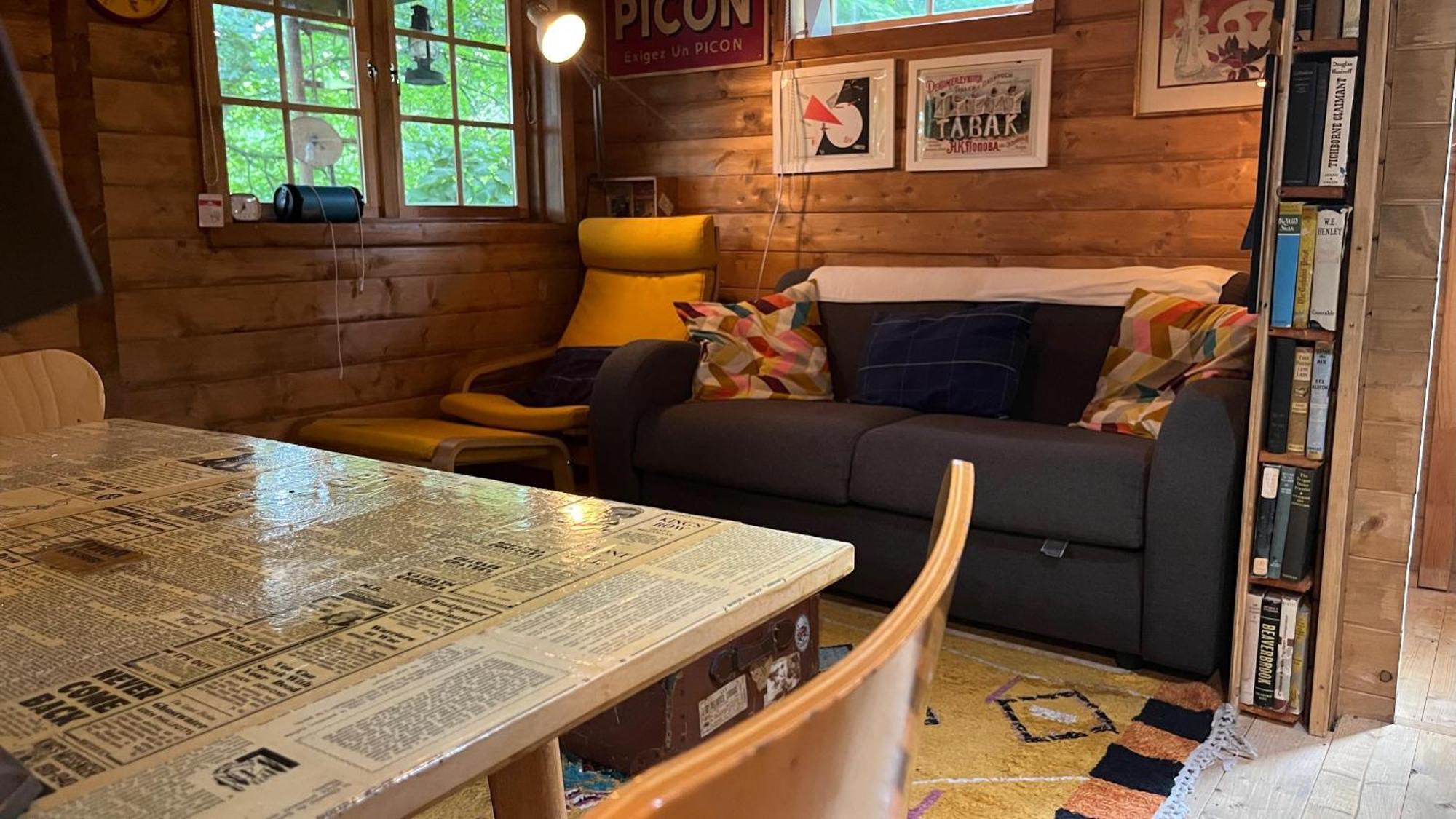 Retro Private Lodge With Hot Tub Nr Dartmoor Newton Abbot Bagian luar foto